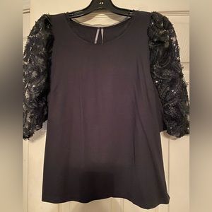 by Anthropologie Damiana Puff-Sleeved Top